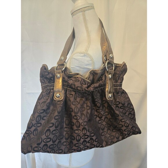 Y2k Mcbling Chateau Brown Patchwork Leopard Purse - Picture 5 of 9